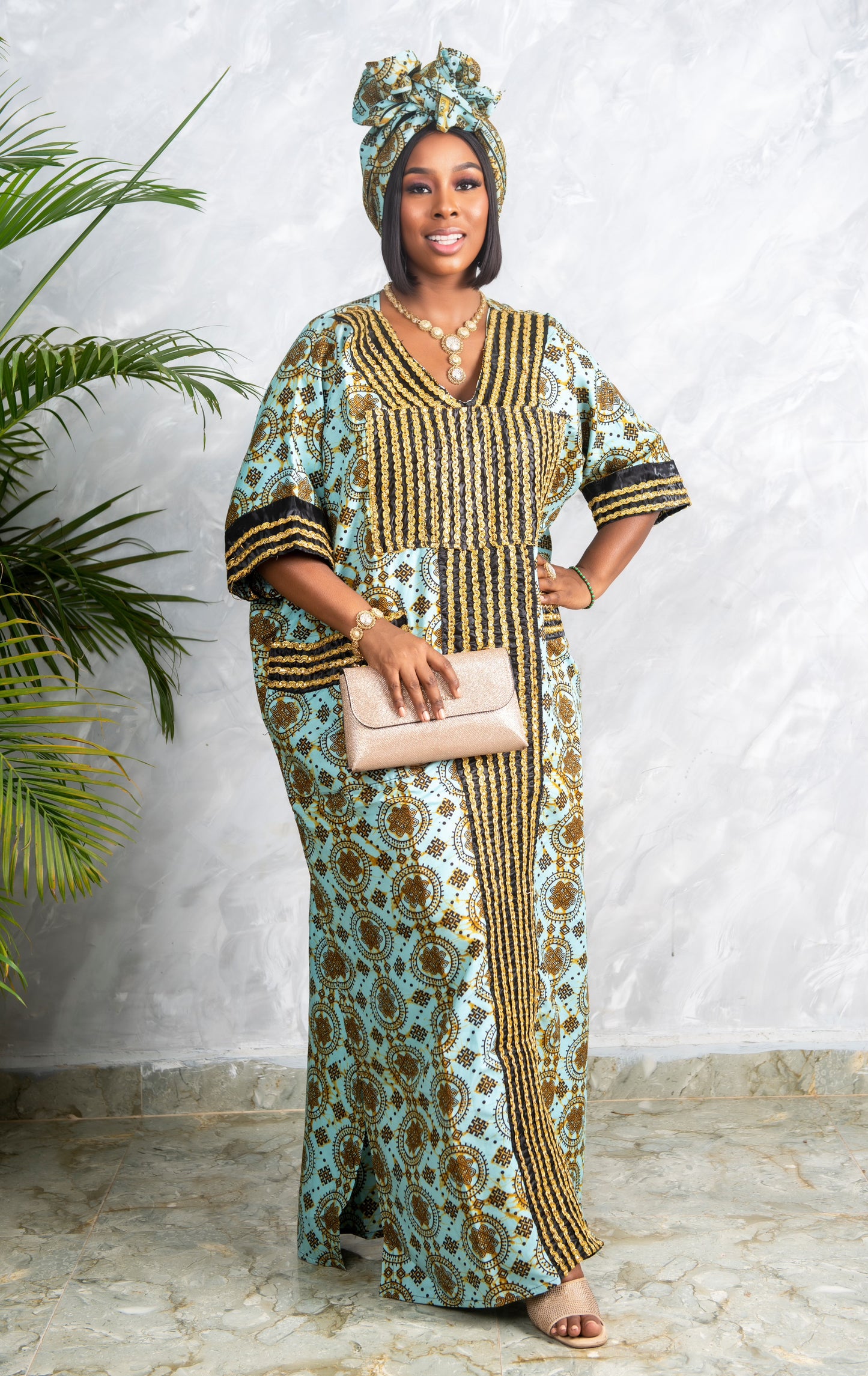 Ankara Boubu Dress