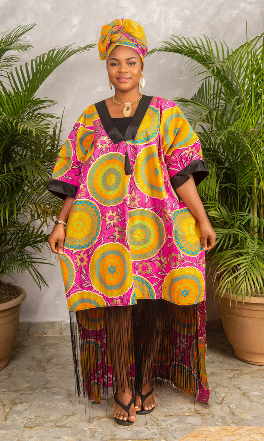 Ankara Boubu Dress